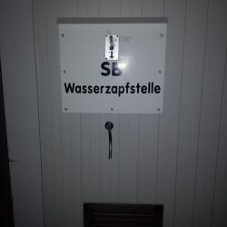 Wasserzapfstelle für Warmwasser