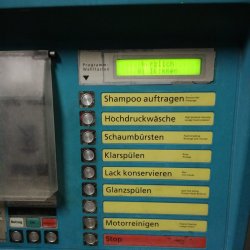 Bedienautomat mit Programmauswahl